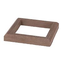 Рамка ДПК для столба 100x100 Шоколад