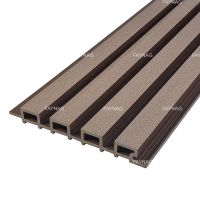 Доска Фасадная из ДПК Nika Рейка Шоколад Доска Фасадная из ДПК Nika Рейка Шоколад