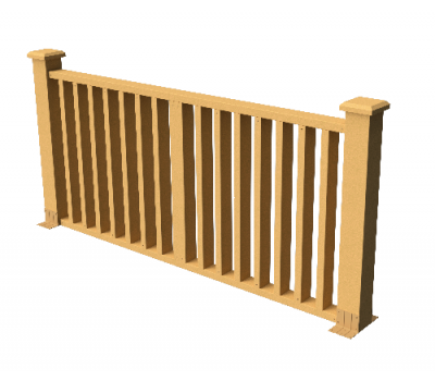 Декоративные ограждения ДПК " Риальто", Песчаник, шлифованное от производителя GrinderDeco по цене 8 066 р Декоративные ограждения ДПК " Риальто", Песчаник, шлифованное от производителя GrinderDeco по цене 8 066 р