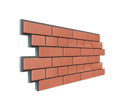 Фасадная термопанель Кирпич 20 мм - Красный от производителя Доломит по цене 980 р Фасадная термопанель Кирпич 20 мм - Красный от производителя Доломит по цене 980 р